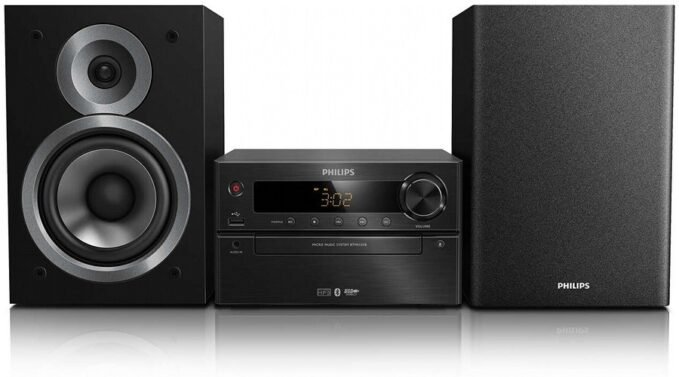 Philips BTM5120B front A bonyolult hi-fi berendezések sokaságában visszafogottságával a BTM5120B pont azt adja, amire szükség van. Nem kell pilótavizsga otthoni zenehallgatáshoz.