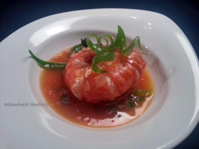 Paradicsomos Garnéla