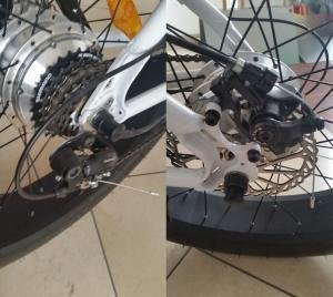 Tárcsafékek elöl és hátul