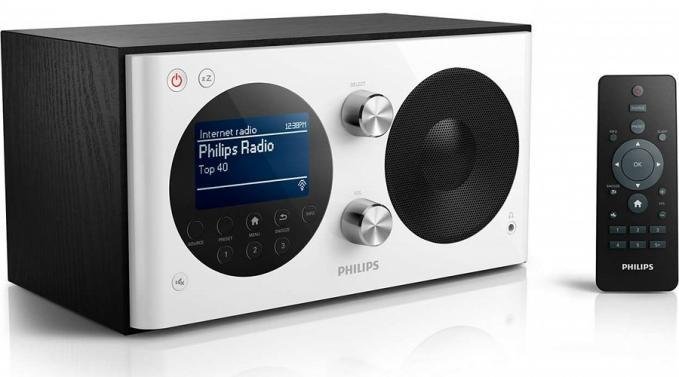 PHILIPS AE8000 DAB rádió A Philips AE8000 mellett ülve a rádiózás nem háttértevékenység, előlép zeneélvezetté.