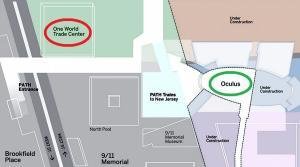 Oculus New York térképén