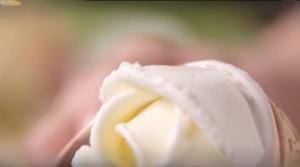 Hamvas rózsa Gelarto Rosa módra