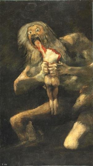 Francisco de Goya: Szaturnusz felfalja gyermekét