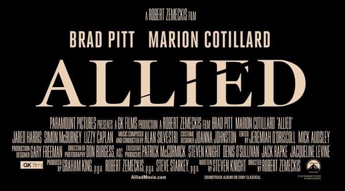 Szövetségesek – a film DVD kiadásban