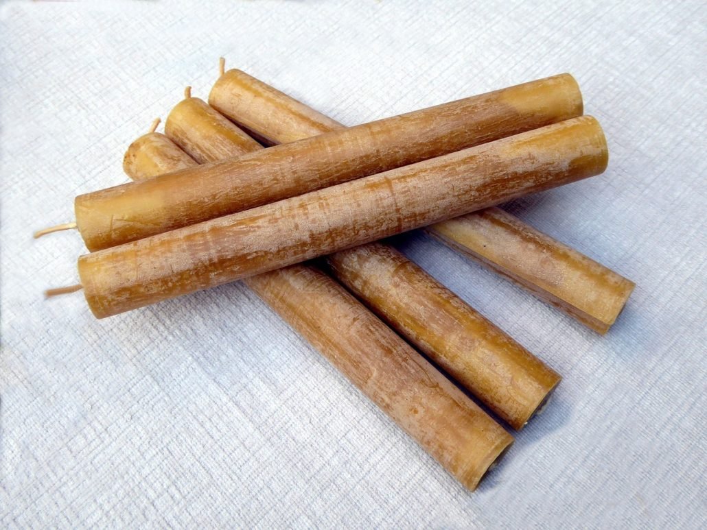 Ilyen a méhviasz gyertya