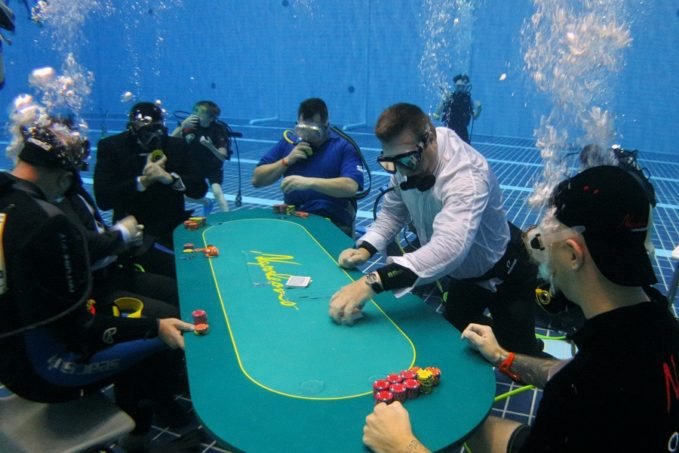 Poker in Water - csobbanás és nyerés