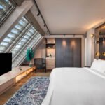 Loft Room Duna Latvanyaval Tetoteri Matild Palota Luxury Collection Hotel Budapest Lerántjuk a leplet képekben a Matild Palota MKV DESIGN által tervezett impozáns tereiről!