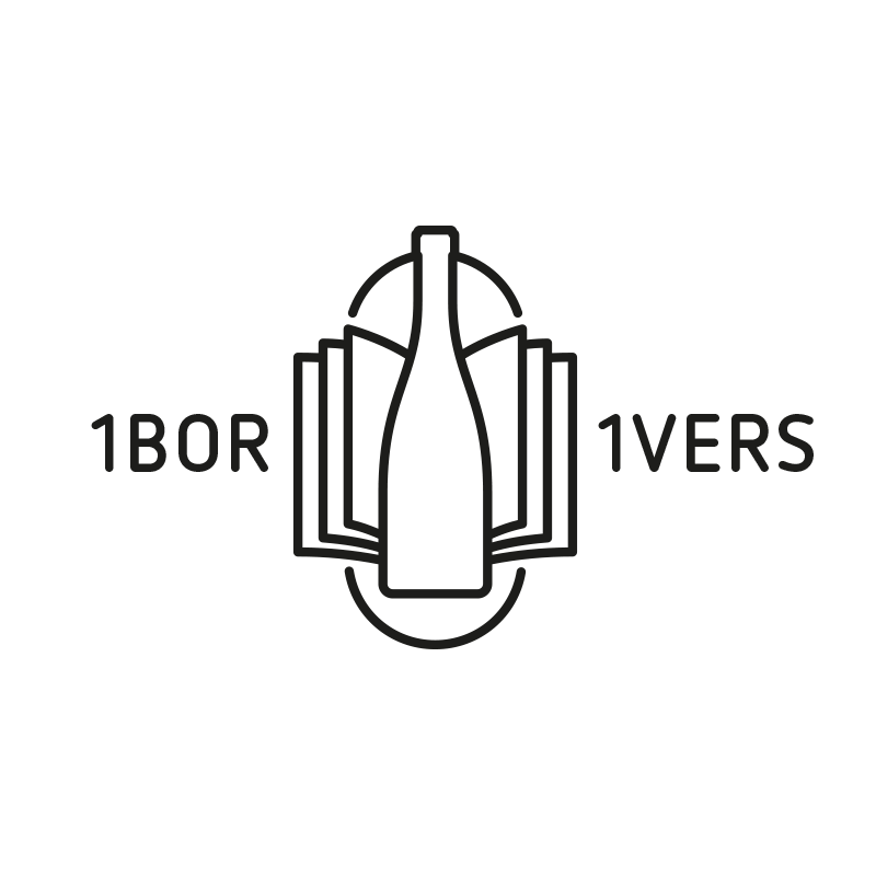 1bor1vers logo Idén először indult útjára az 1 Bor 1 Vers kezdeményezés, hogy a borokhoz választott kortárs versekkel együtt egy komplex élményt nyújtson