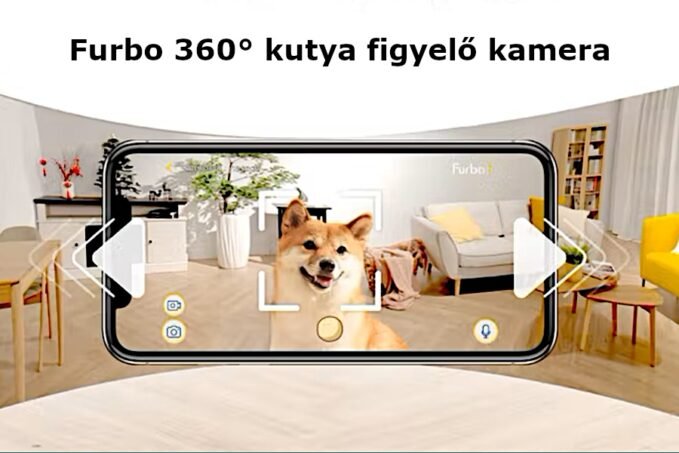 Furbo 360° kutya figyelő kamera