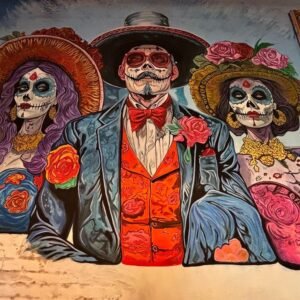 calavera faldekor Új mérföldkőhöz érkezett Újpest gasztronómiai élete: a Központ Bisztró és testvérhelye, a Calavera az Eventrend Group üzemeltetésében működik tovább.