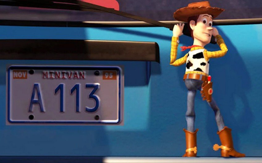 A113 3 andy anyukajanak rendszama Az „A113” karaktersorozat egy rejtélyes kód, amely feltűnik rendszámtáblákon, ajtók felett, számítógépes monitorokon, sőt, néha a cselekmény középpontjában is.